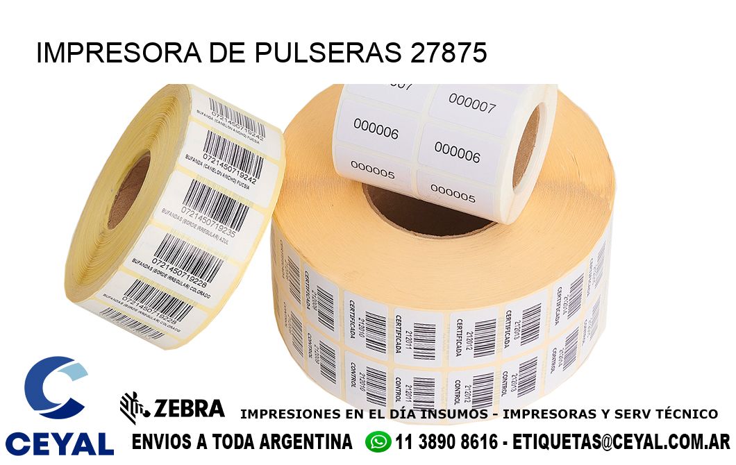 IMPRESORA DE PULSERAS 27875