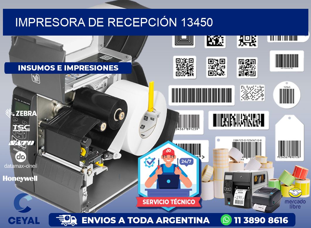 IMPRESORA DE RECEPCIÓN 13450