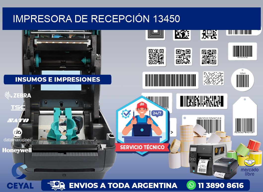 IMPRESORA DE RECEPCIÓN 13450