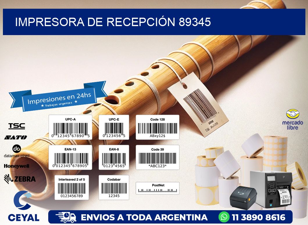 IMPRESORA DE RECEPCIÓN 89345