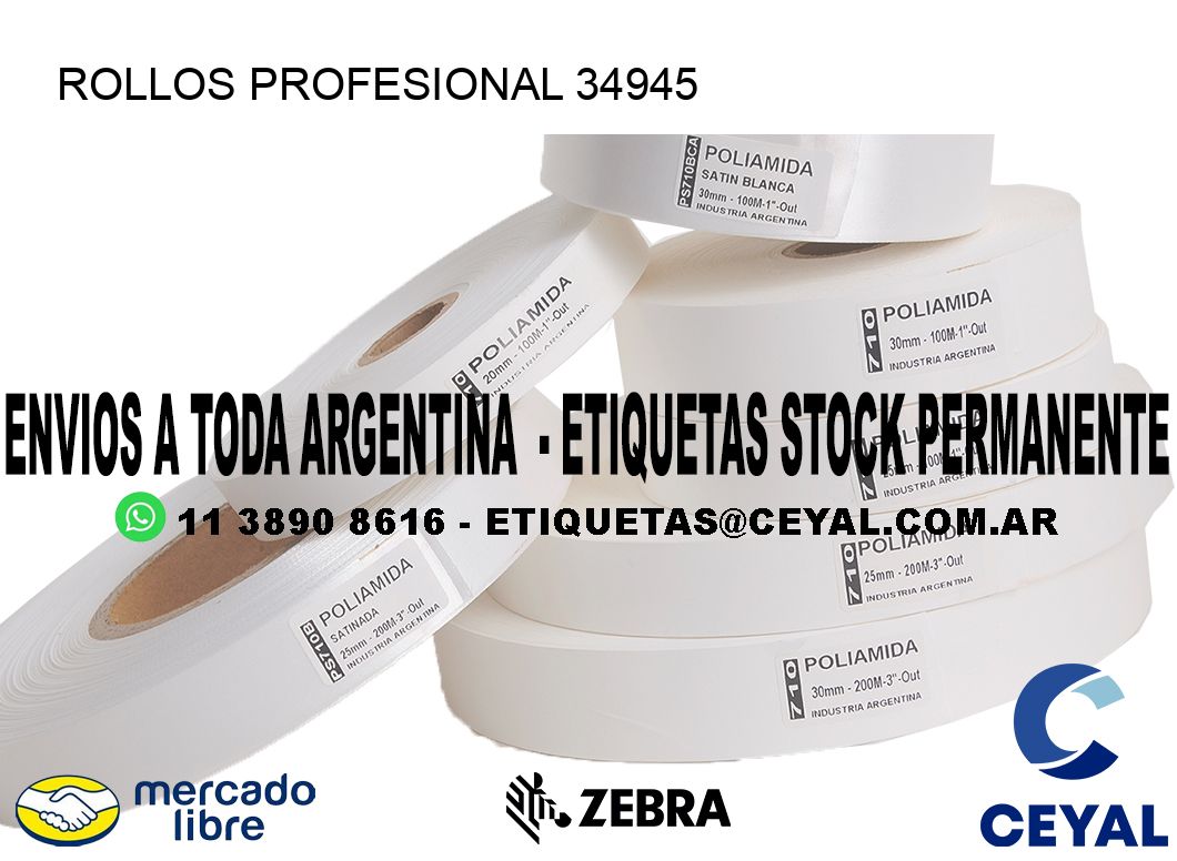 ROLLOS PROFESIONAL 34945