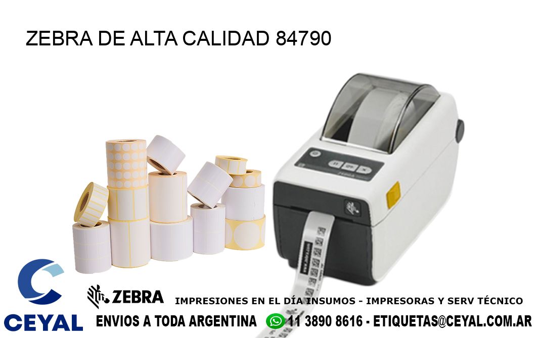 ZEBRA DE ALTA CALIDAD 84790