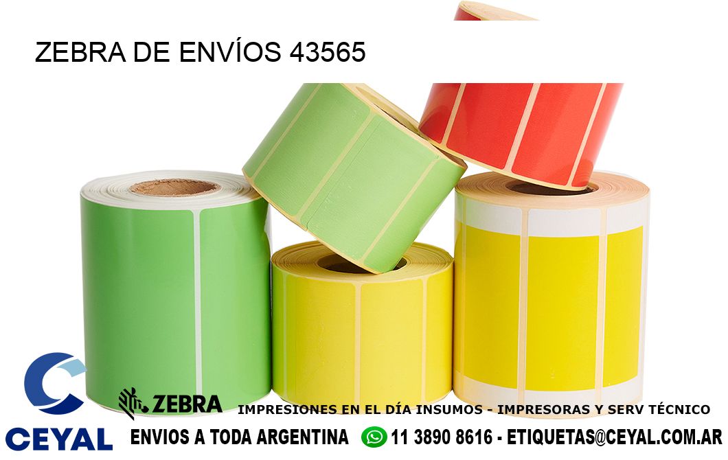 ZEBRA DE ENVÍOS 43565