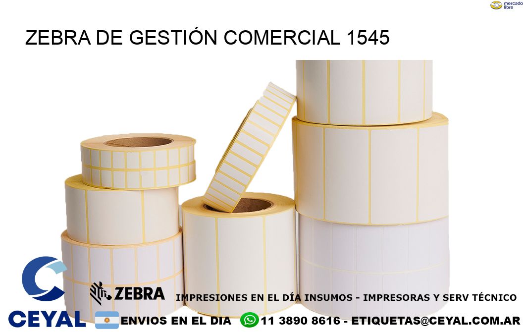 ZEBRA DE GESTIÓN COMERCIAL 1545
