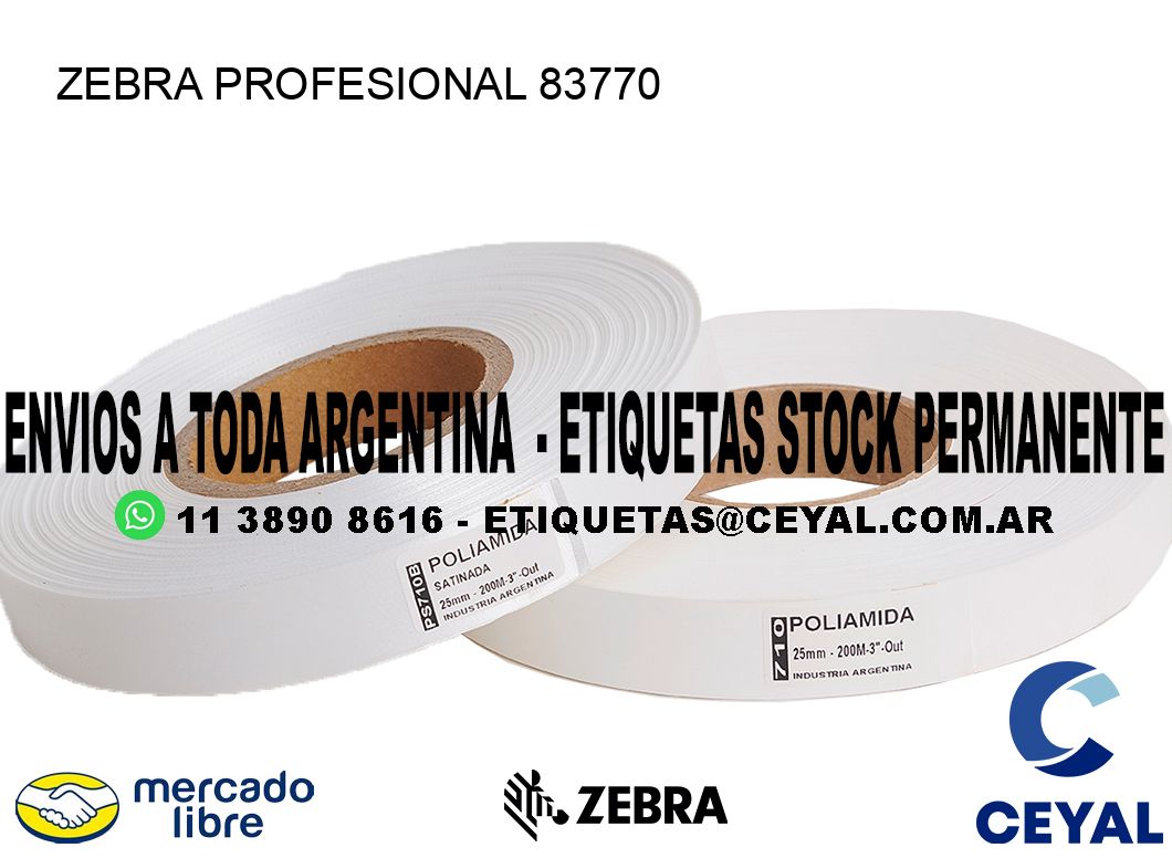 ZEBRA PROFESIONAL 83770