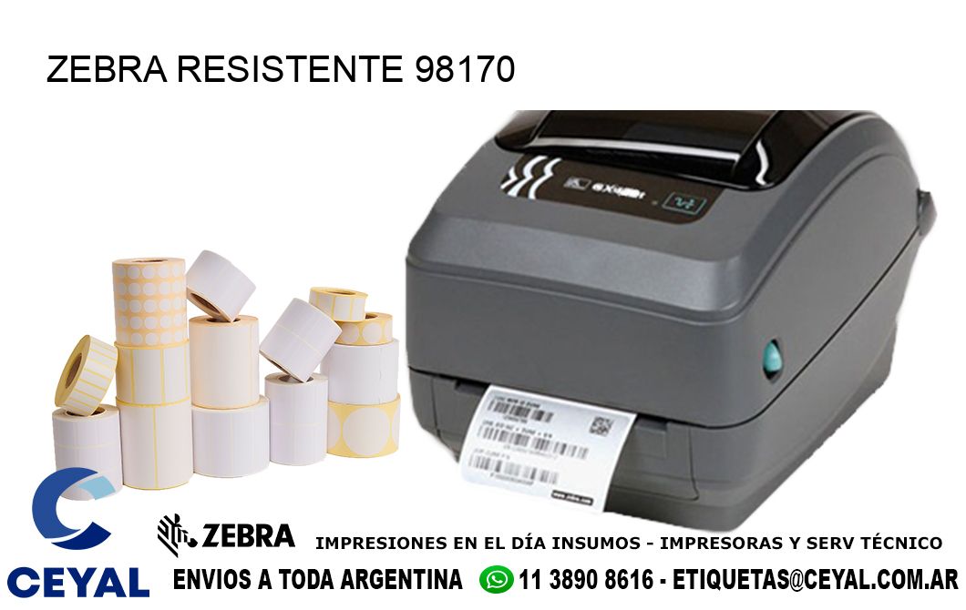 ZEBRA RESISTENTE 98170