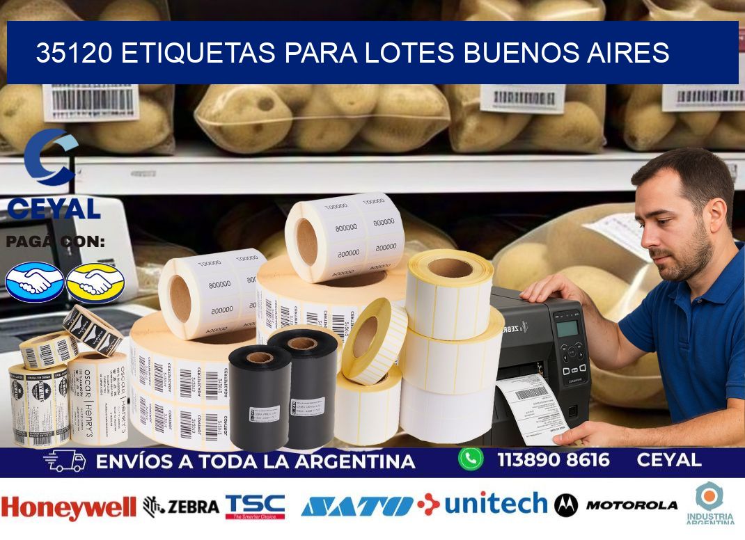 35120 ETIQUETAS PARA LOTES BUENOS AIRES