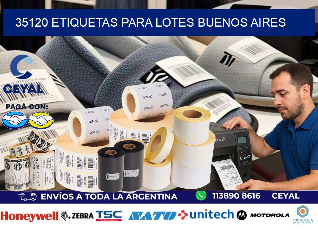 35120 ETIQUETAS PARA LOTES BUENOS AIRES
