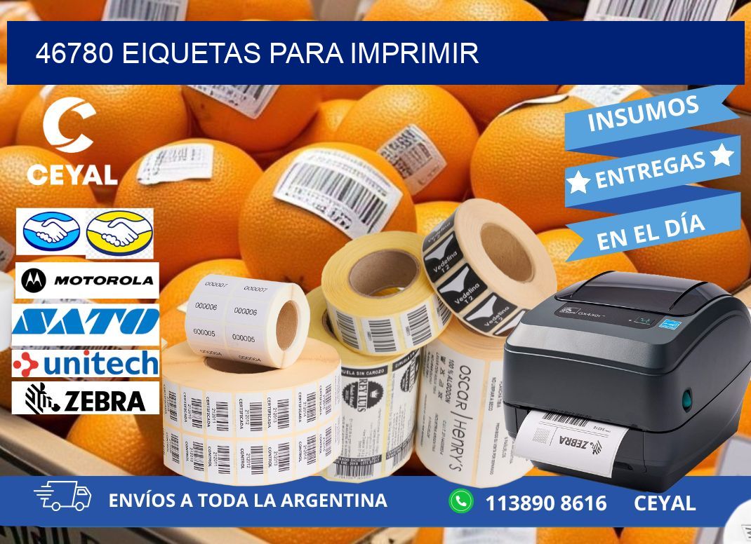 46780 EIQUETAS PARA IMPRIMIR