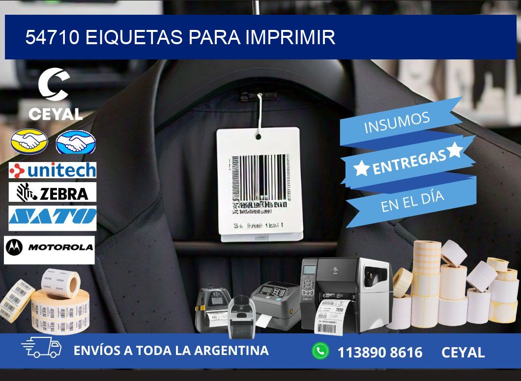 54710 EIQUETAS PARA IMPRIMIR