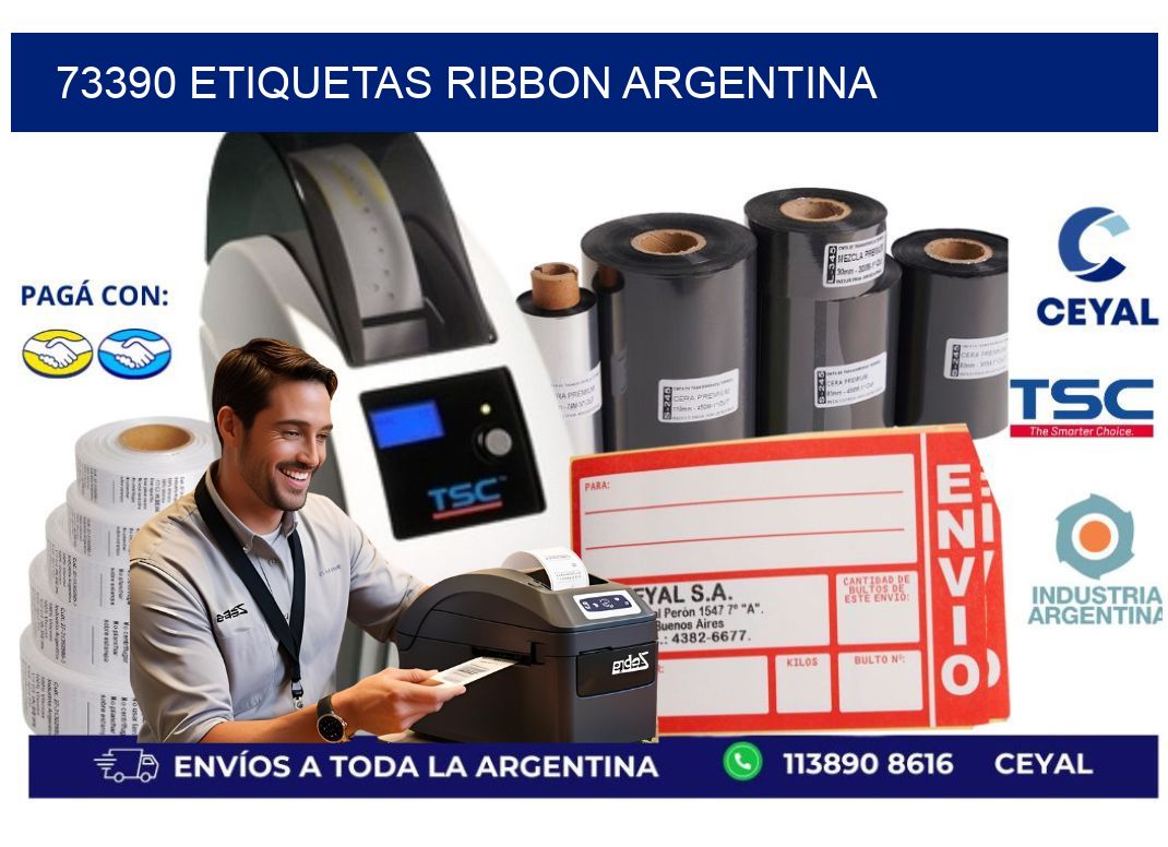 73390 etiquetas ribbon argentina