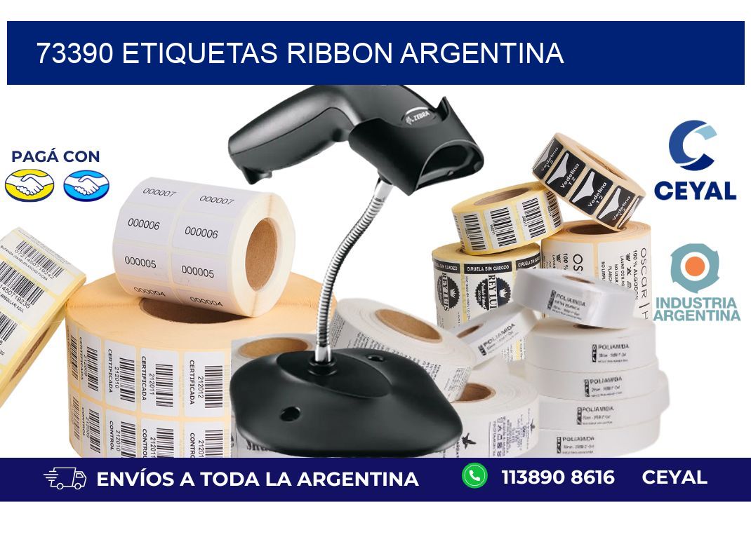 73390 etiquetas ribbon argentina
