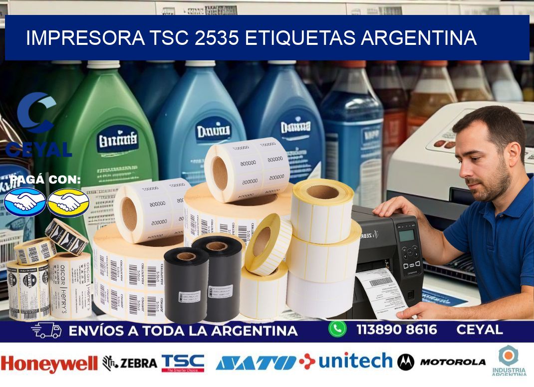Impresora tsc 2535 etiquetas argentina