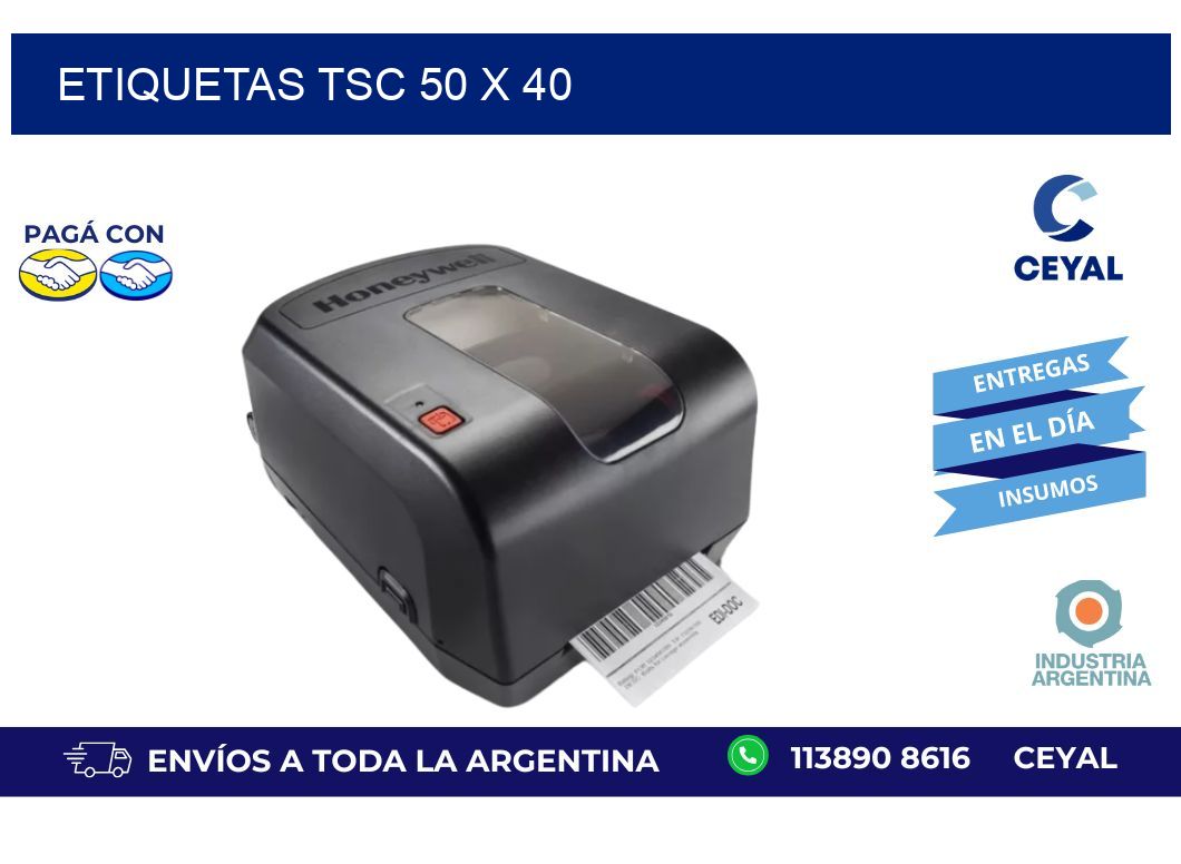 etiquetas tsc 50 x 40