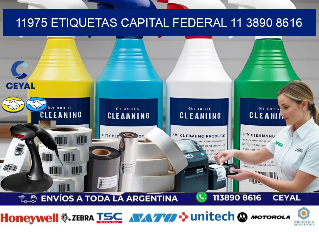11975 ETIQUETAS CAPITAL FEDERAL 11 3890 8616