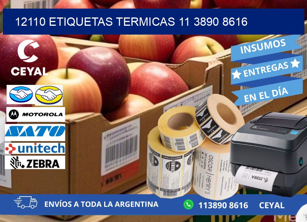 12110 ETIQUETAS TERMICAS 11 3890 8616