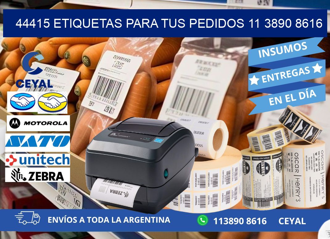 44415 ETIQUETAS PARA TUS PEDIDOS 11 3890 8616