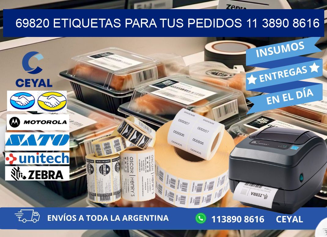 69820 ETIQUETAS PARA TUS PEDIDOS 11 3890 8616