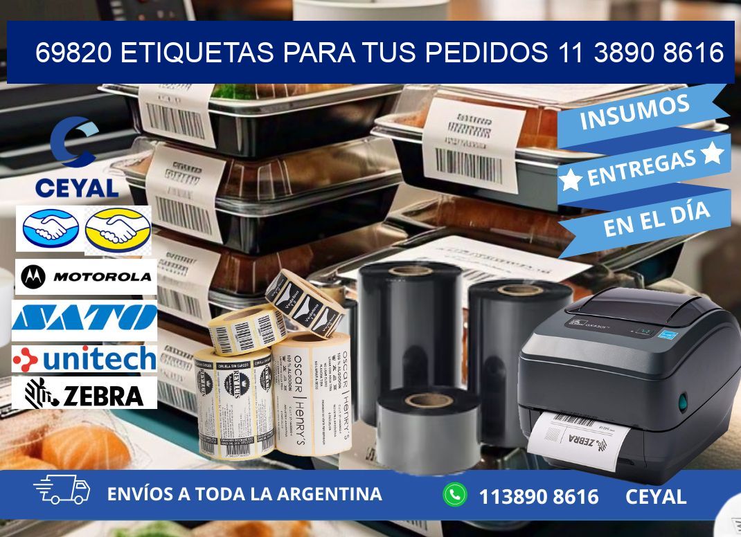 69820 ETIQUETAS PARA TUS PEDIDOS 11 3890 8616