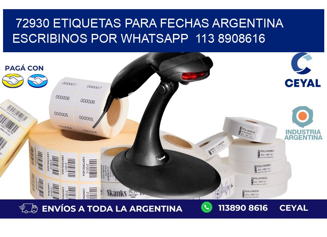 72930 ETIQUETAS PARA FECHAS ARGENTINA ESCRIBINOS POR WHATSAPP 113 8908616