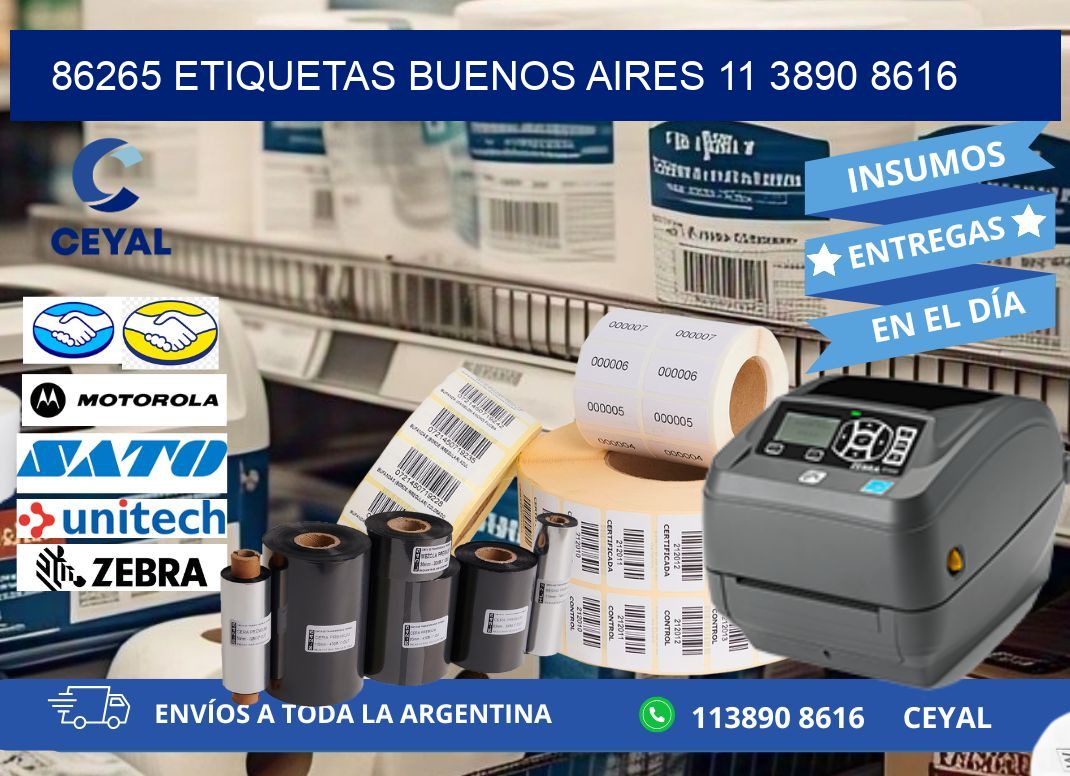 86265 ETIQUETAS BUENOS AIRES 11 3890 8616