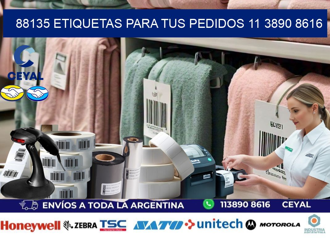 88135 ETIQUETAS PARA TUS PEDIDOS 11 3890 8616