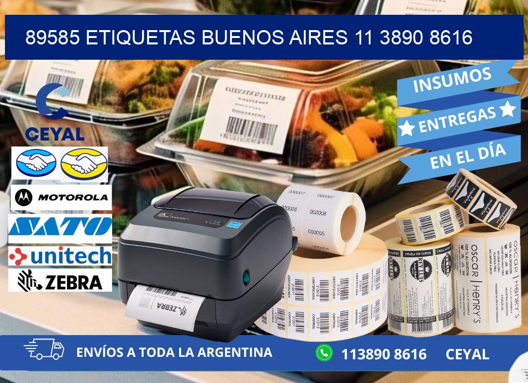 89585 ETIQUETAS BUENOS AIRES 11 3890 8616
