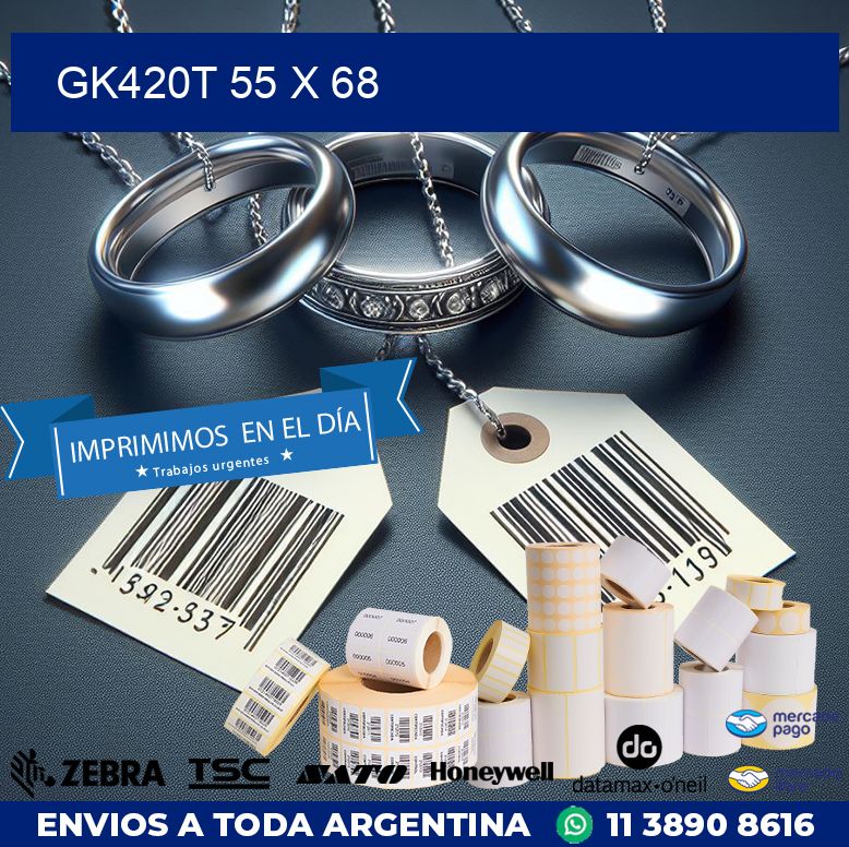 GK420T 55 x 68