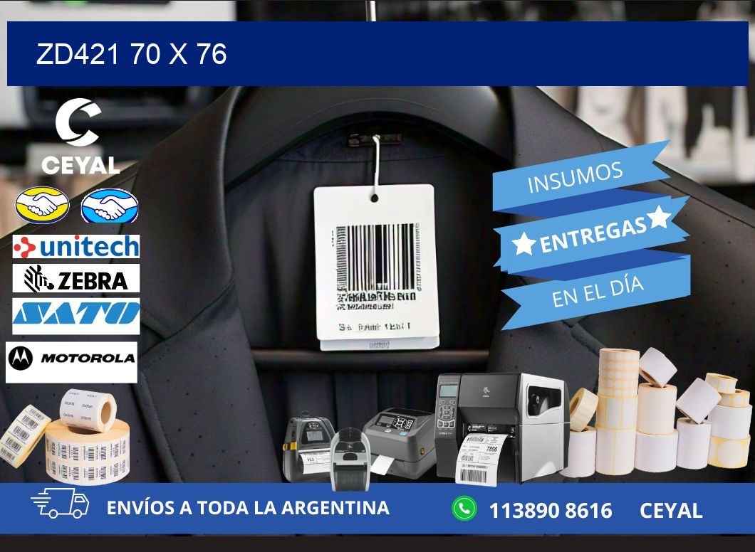 ZD421 70 x 76