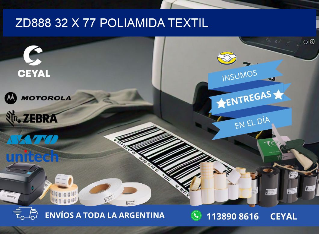 ZD888 32 x 77 POLIAMIDA TEXTIL