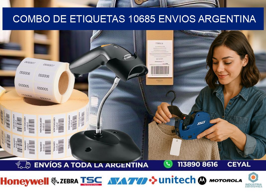 Combo de etiquetas 10685 ENVIOS ARGENTINA