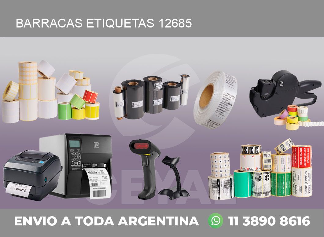 Barracas etiquetas 12685