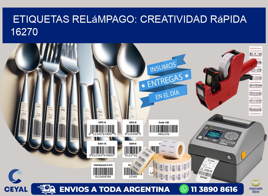 Etiquetas Relámpago: Creatividad Rápida 16270