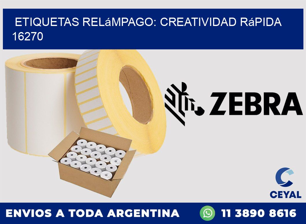 Etiquetas Relámpago: Creatividad Rápida 16270