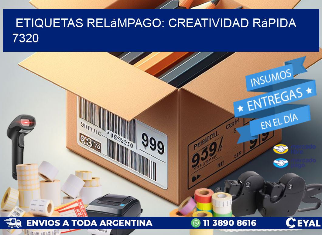 Etiquetas Relámpago: Creatividad Rápida 7320