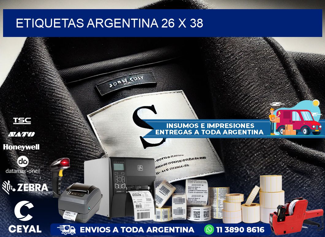 Etiquetas argentina 26 x 38
