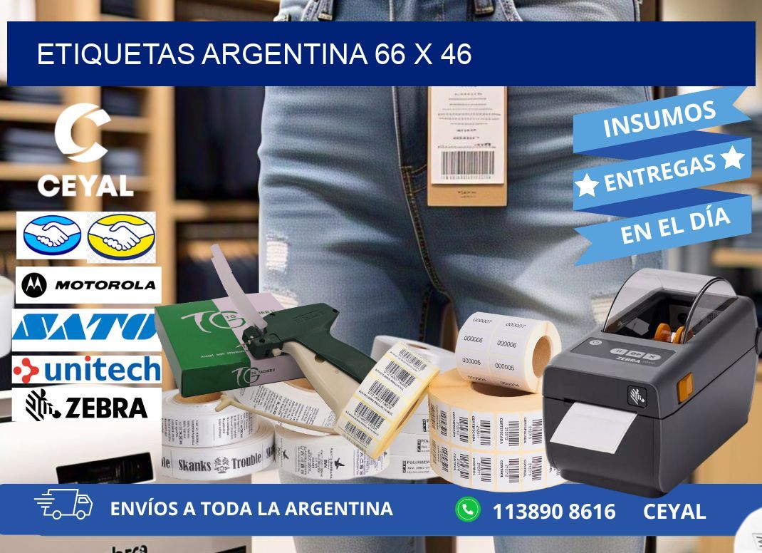 Etiquetas argentina 66 x 46