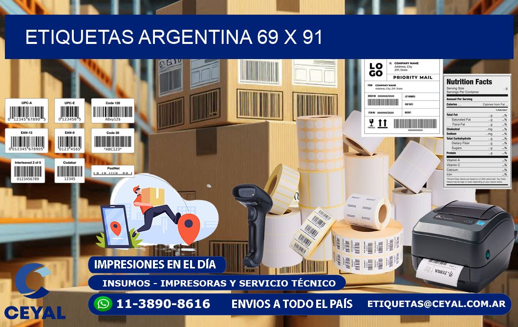 Etiquetas argentina 69 x 91