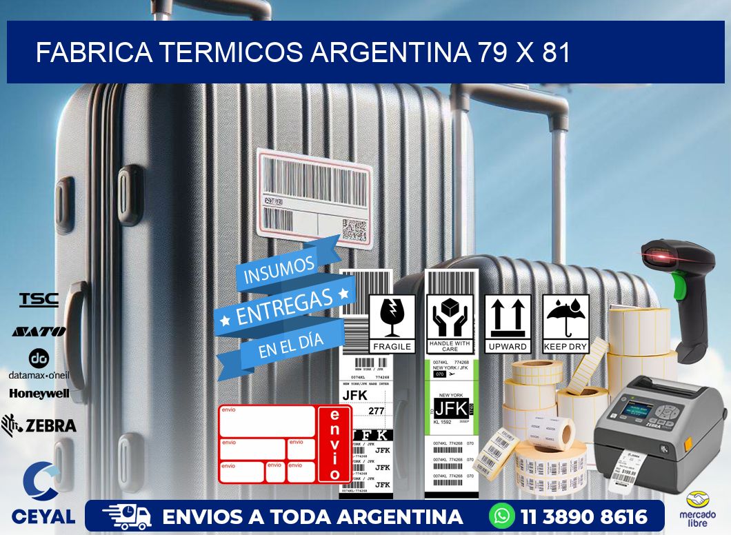 Fabrica TERMICOS ARGENTINA 79 x 81