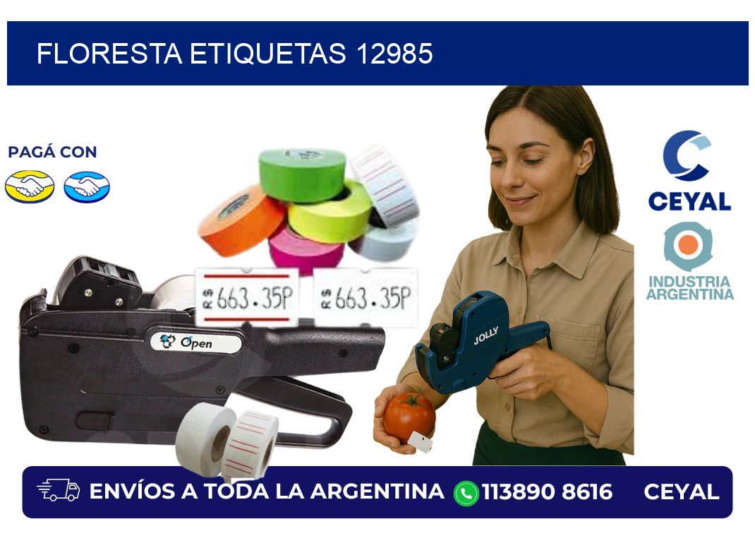 Floresta etiquetas 12985