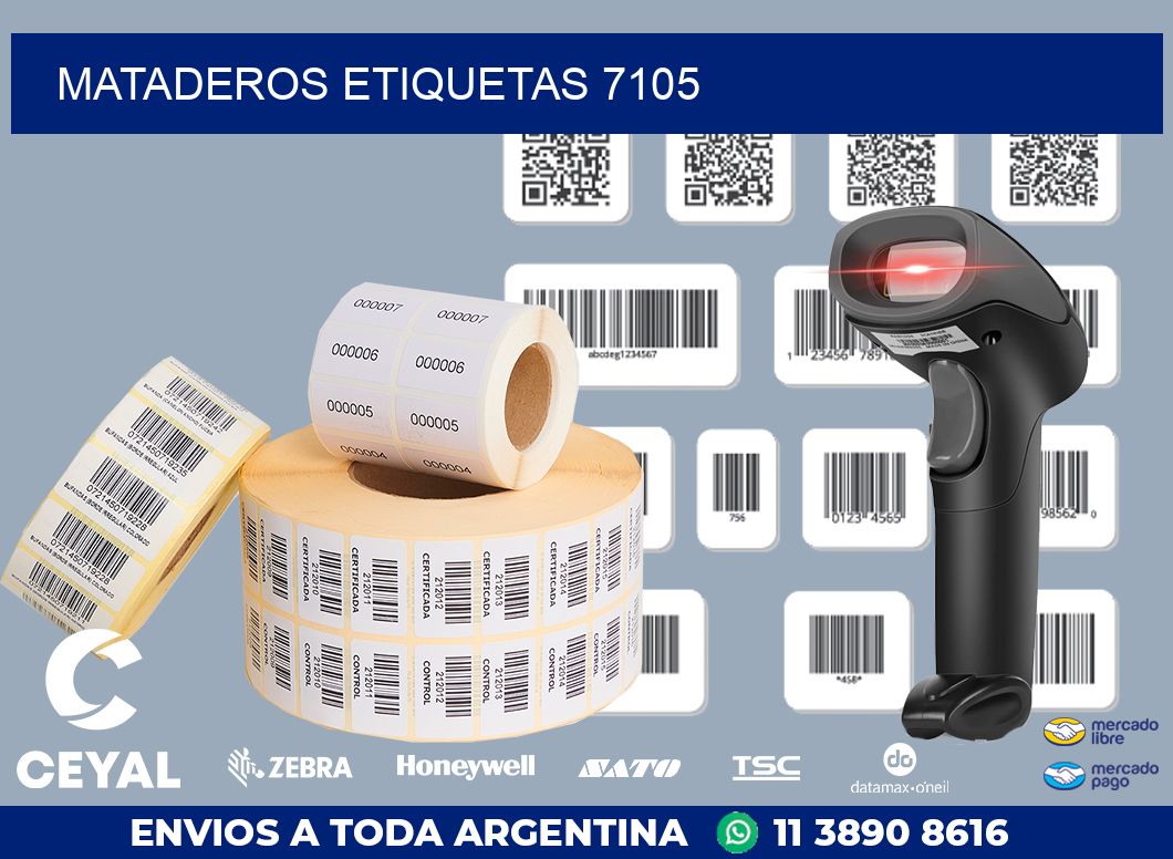 Mataderos etiquetas 7105
