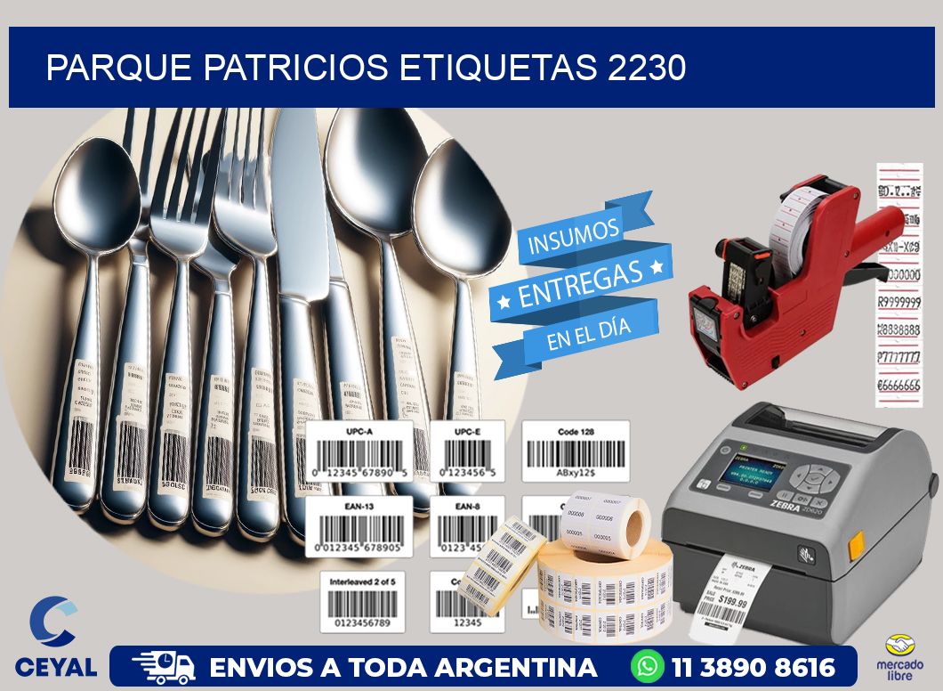 Parque Patricios etiquetas 2230