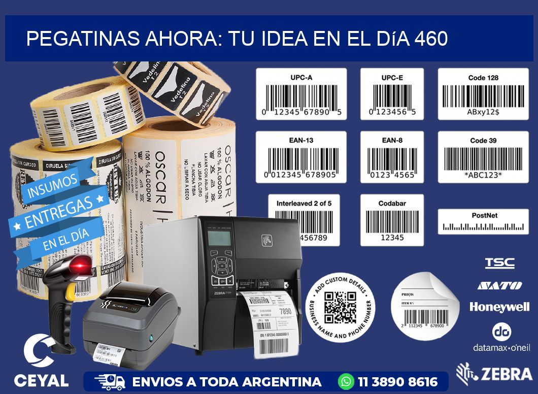 Pegatinas Ahora: Tu Idea en el Día 460