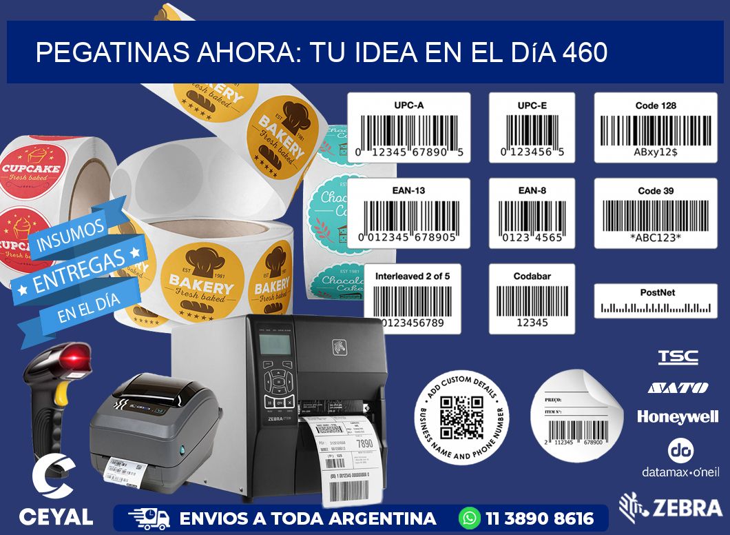Pegatinas Ahora: Tu Idea en el Día 460
