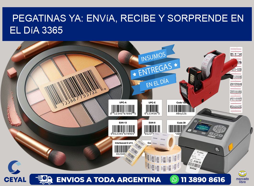 Pegatinas Ya: Envía, Recibe y Sorprende en el Día 3365