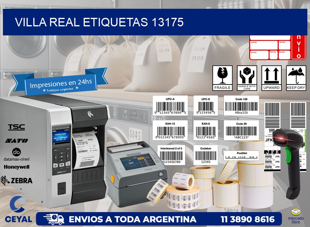 Villa Real etiquetas 13175