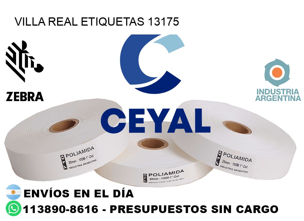 Villa Real etiquetas 13175