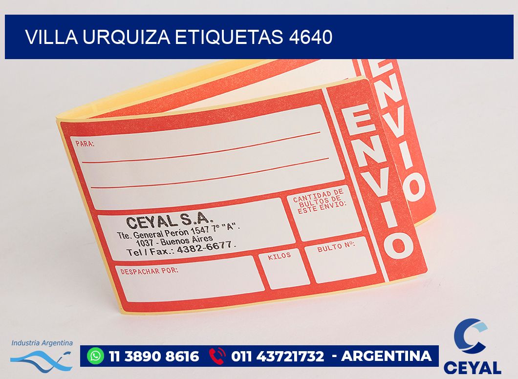 Villa Urquiza etiquetas 4640