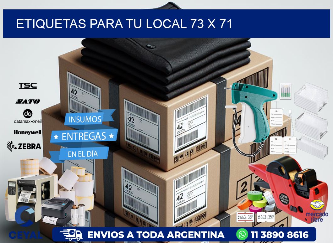 etiquetas para tu local 73 x 71