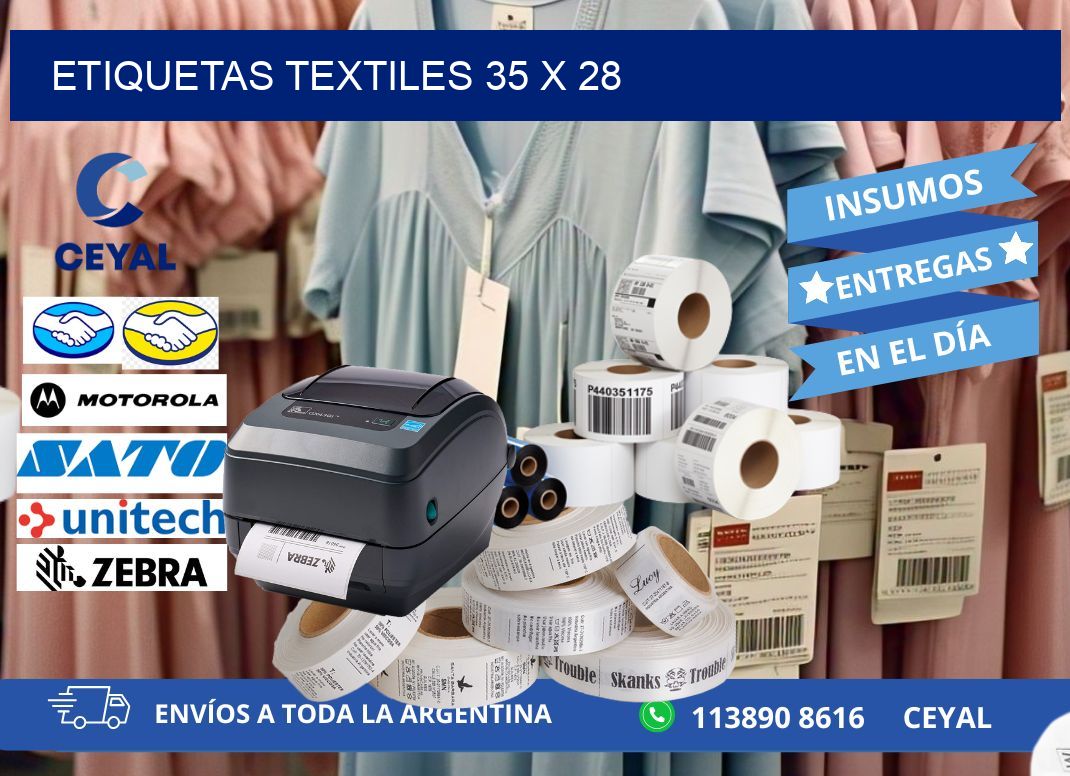 etiquetas textiles 35 x 28